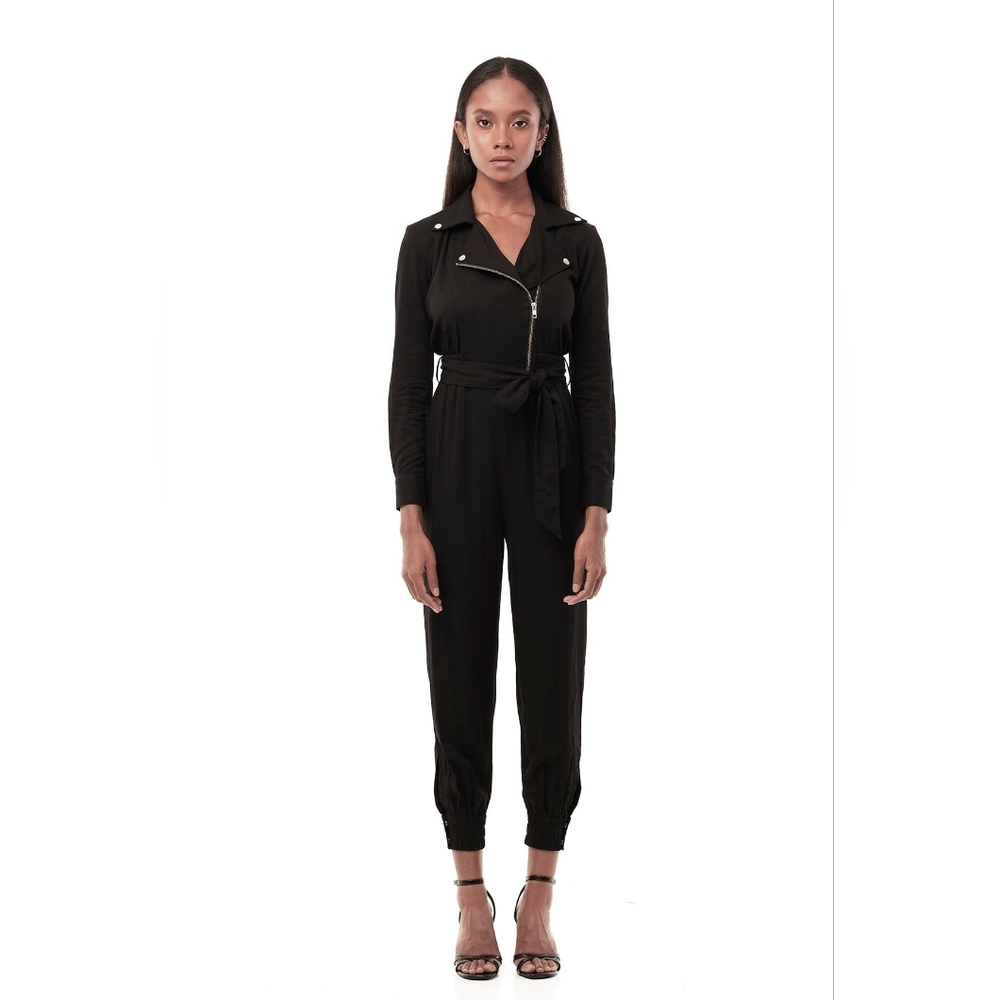 Jonny Cota Skingraft Black Moto Bikercore Goth Jumpsuit XL